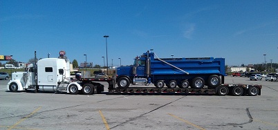 Shipping a Dump Truck